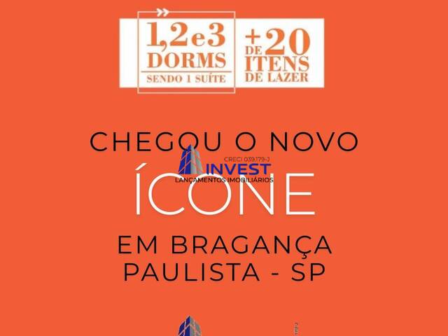 #786 - Apartamento para Lançamento em Bragança Paulista - SP